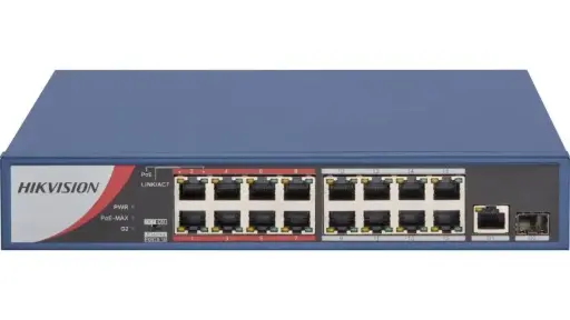 [DS-3E0318P-E/M] Switch 16 ports PoE DS-3E0318P-E/M