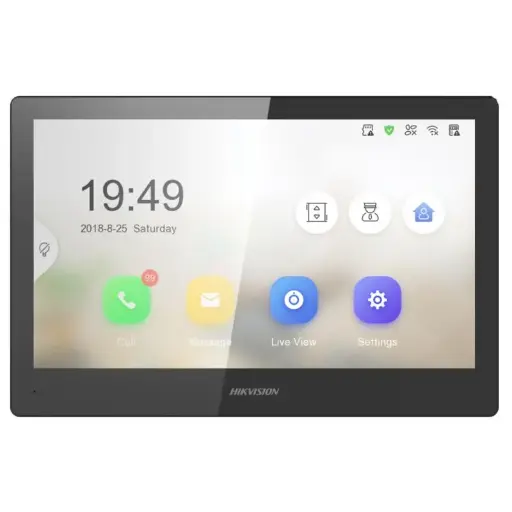[DS-KH8520-WTE1] Station intérieure vidéophone IP 10.1" DS-KH8520-WTE1